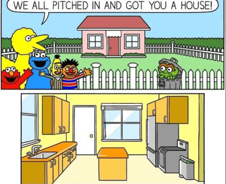 bought you a house wholesome meme