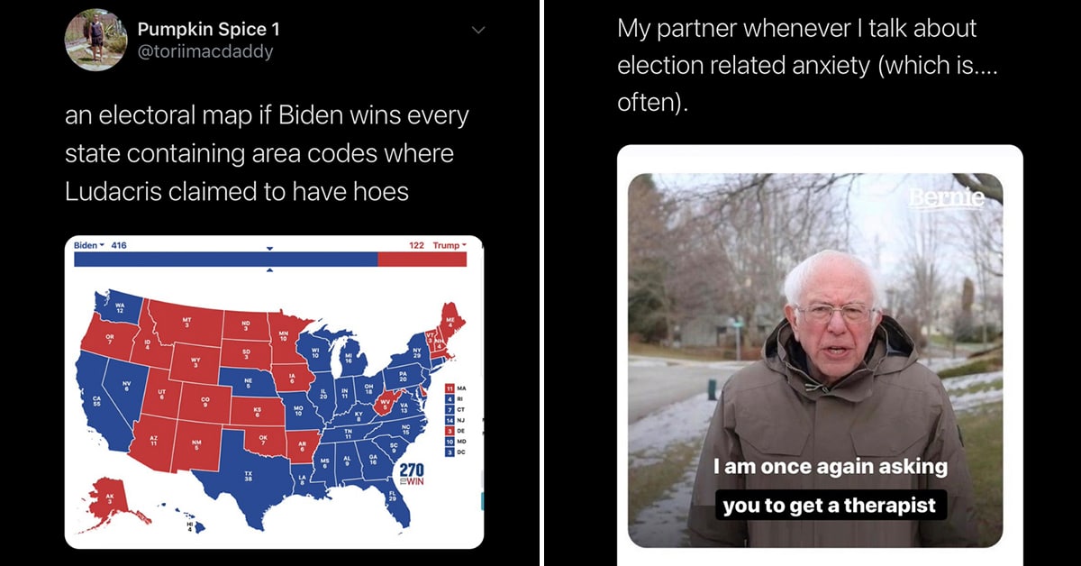 27 of the funniest election 2020 tweets so far