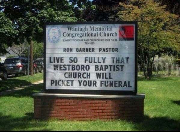 Funny church signs, humorous signs, jokes about god and church, clean humor