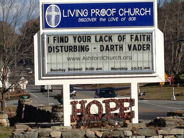 Funny church signs, humorous signs, jokes about god and church, clean humor