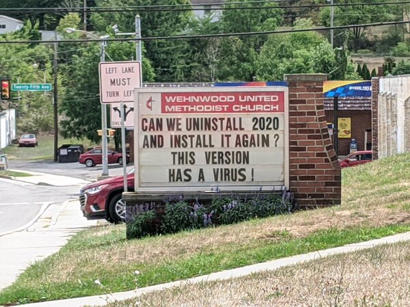 Funny church signs, humorous signs, jokes about god and church, clean humor