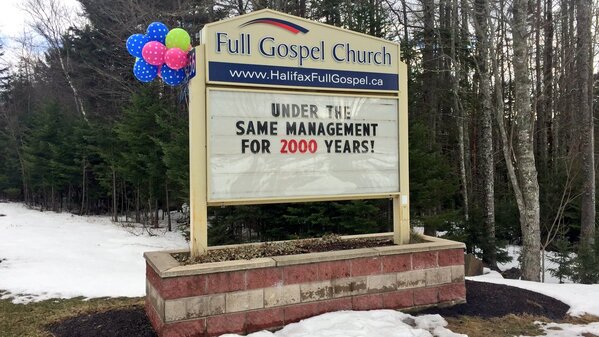 Funny church signs, humorous signs, jokes about god and church, clean humor