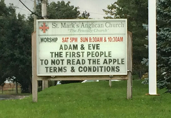 Funny church signs, humorous signs, jokes about god and church, clean humor