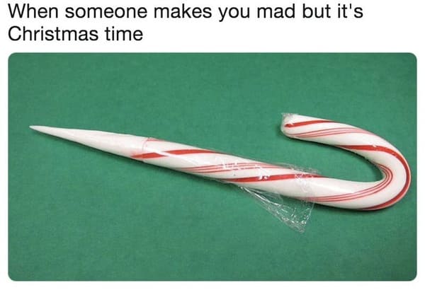 candy cane knife Christmas memes, funniest Christmas memes, xmas memes, Christmas memes 2020, funniest x-mas memes, funny Christmas jokes, funny Christmas tweets