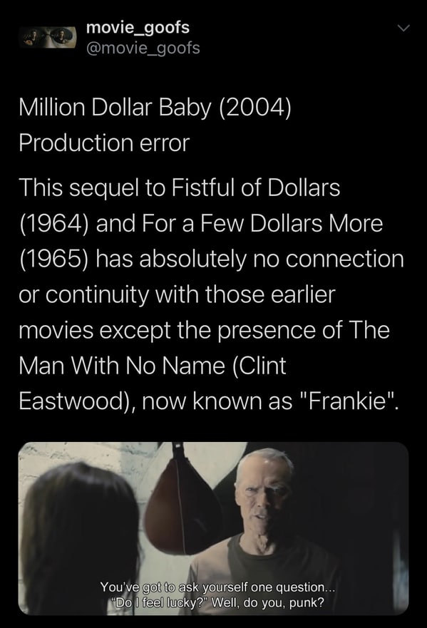 funny fake movie goofs, twitter account trolls film nerds