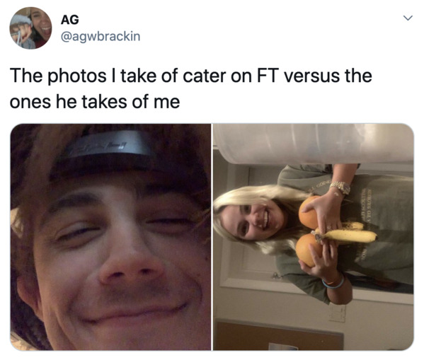 Boyfriends take pictures of girlfriends, twitter, tweets, Pics I take of my boyfriend vs pics he takes of me, funny bad photos taken by boyfriends