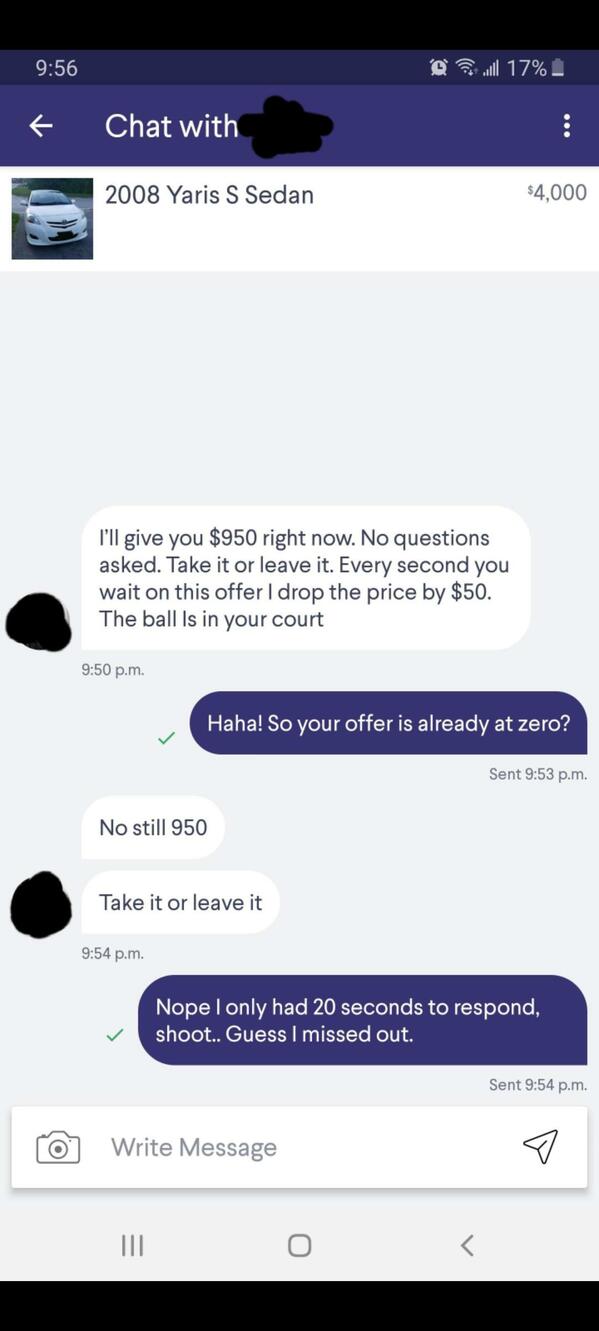 Choosing beggars, rude people asking for free stuff, reddit, entitled people, bad negotiations, paying with exposure