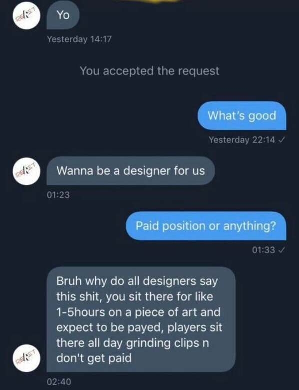 Choosing beggars, rude people asking for free stuff, reddit, entitled people, bad negotiations, paying with exposure