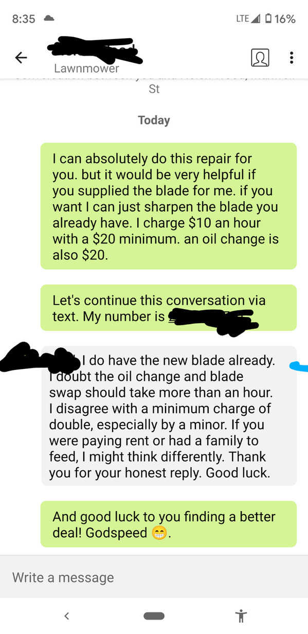 Choosing beggars, rude people asking for free stuff, reddit, entitled people, bad negotiations, paying with exposure