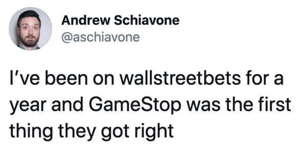 Funny tweets, reddit, stock market, GameStop, funny twitter response to GameStop squeeze, short stock, selling short, wallstreetbets, funny stock market memes, jokes about GameStop