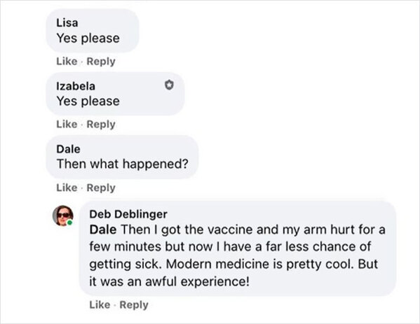 Funny guy trolls anti vaxxers, anti vaccine people mad at troll, hilarious comedian trolling people in Facebook vaccine groups, palmertrolls