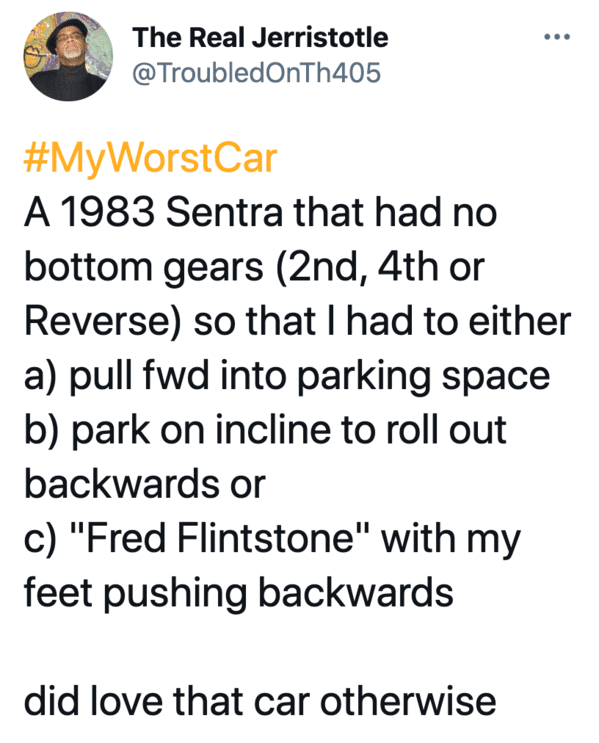 My worst car, Jimmy Fallon hashtag games, twitter challenges, best jimmy Fallon tweets, funny twitter answers to Jimmy Fallon, comedians share worst car stories