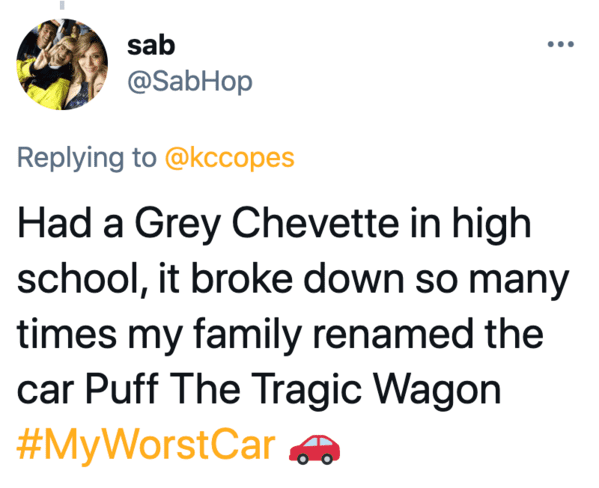 My worst car, Jimmy Fallon hashtag games, twitter challenges, best jimmy Fallon tweets, funny twitter answers to Jimmy Fallon, comedians share worst car stories