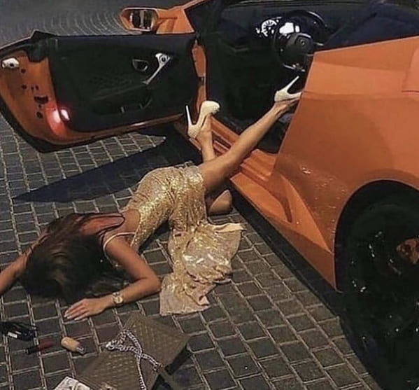 Flaunt your wealth challenge, falling stars challenge, funny photos of rich people, wealth, inequality, dumb rich people, showing off fancy cars and money, rich people bragging, flauntyourwealth