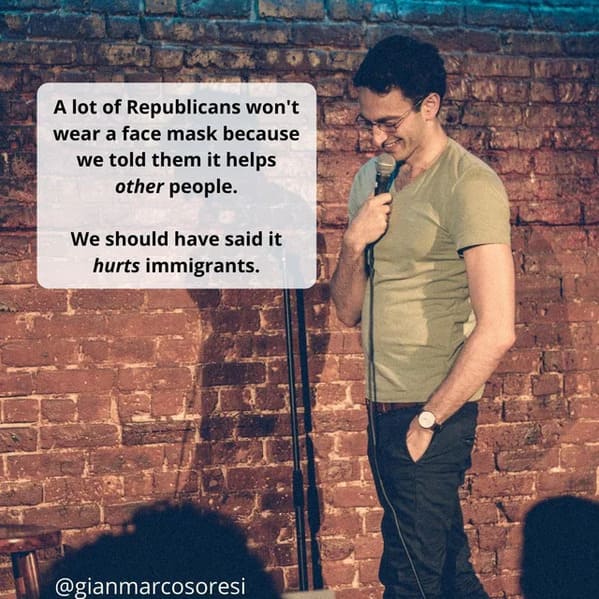 Jokes about coronavirus, funny standup jokes, standupshots, hilarious comedians, jokes about 2020, reddit jokes, funny memes, comedians on the internet, social media comics, COVID jokes