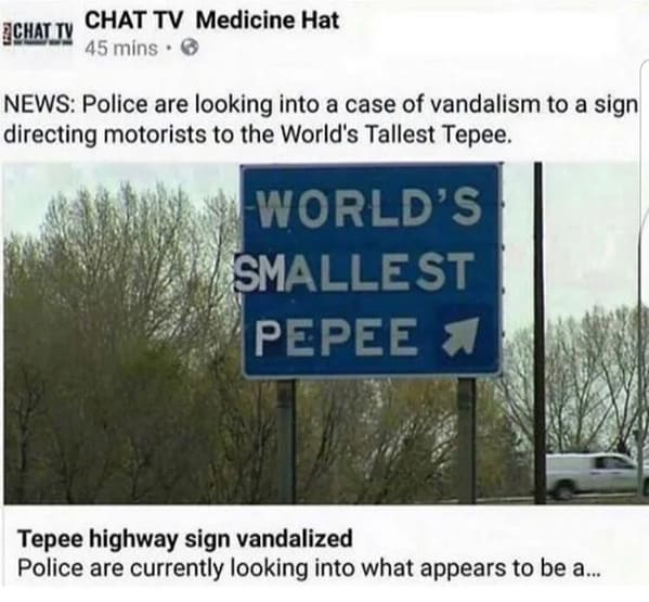 Funny vandalism, mildly vandalized, funny graffiti, wholesome, spray paint, street art, humor, clever writing on the wall, vandals, protests, reddit