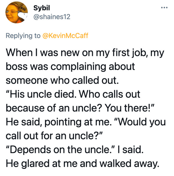 Bad bosses, horrible bosses, boss horror story, bad jobs, employees get revenge on boss, terrible people, viral twitter thread, funny tweets about boss