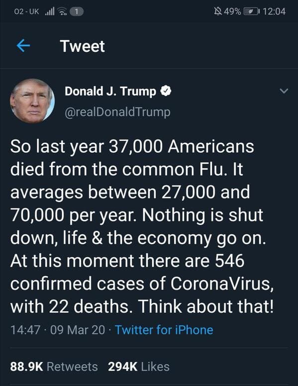 March 2020 coronavirus posts that did not hold up, aged like milk, reddit, agedlikemilk, politics, funny, sad, covid deaths, covid America, coronavirus march tweets