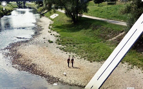 Things Caught On Google Street View