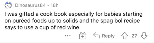 Am I the asshole, serving red wine, red wine sauce kid, red wine in pasta sauce alcohol content, child wine coworker story, AITA, reddit