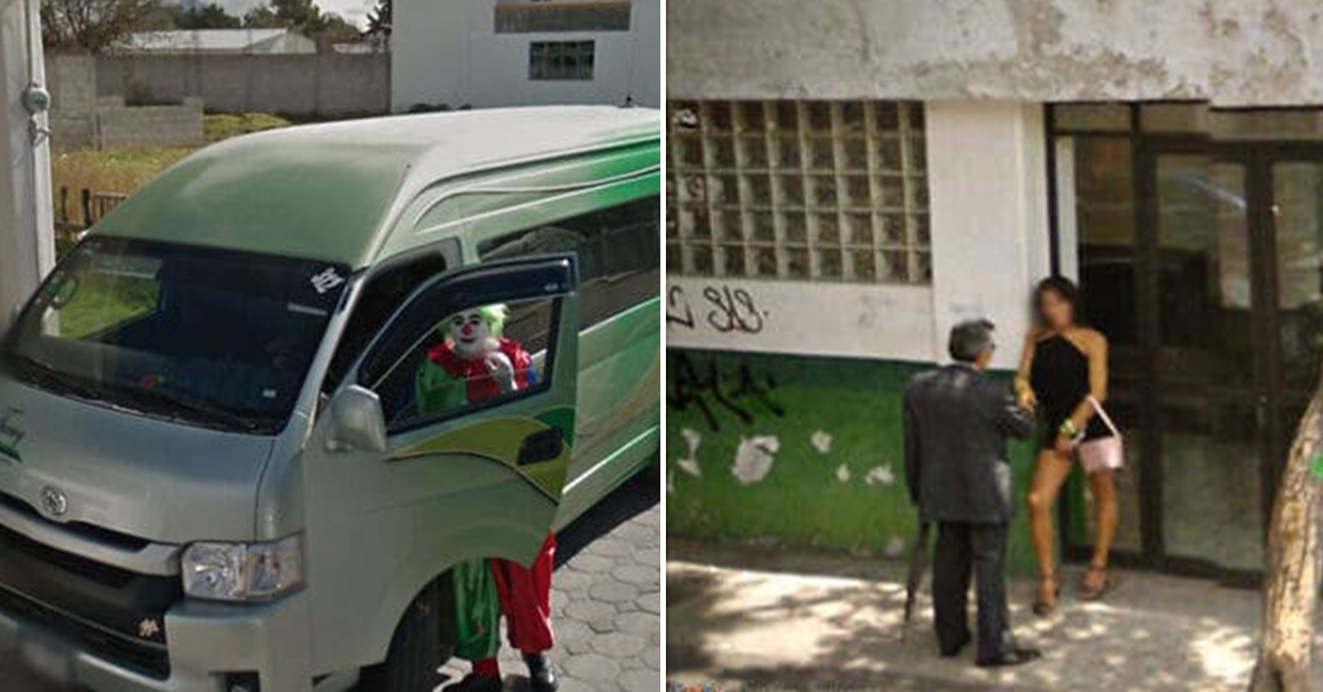40+ Awkward And Unexpected Moments Captured On Google Street View 40+ Awkward And Unexpected Moments Captured On Google Street View