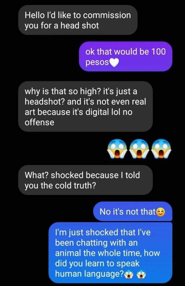 Entitled people, people who want stuff for free, choosing beggars, beggars can be choosers, dumb online bartering, people who can’t negotiate, funny, rude, idiots, awful