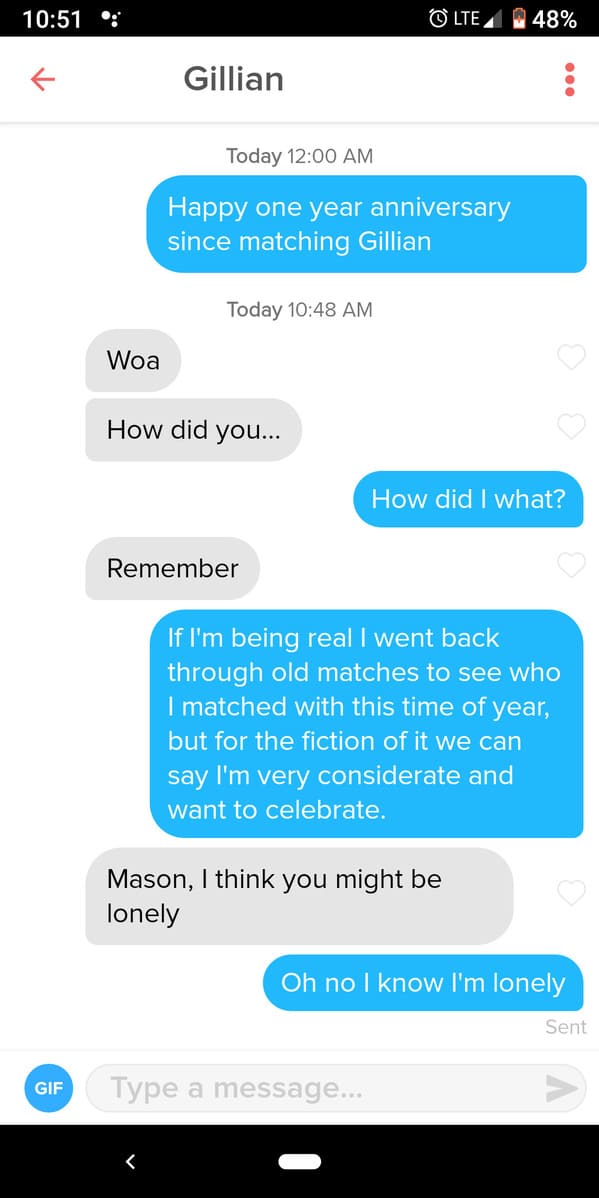 Funny dating self owns, embarrassing dating screenshots, tinder funny pics and profiles, self-deprecating jokes on dating apps, lol, funny pics, jokes, memes, reddit, r suicidebywords, comments