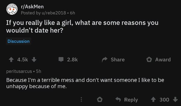 Funny dating self owns, embarrassing dating screenshots, tinder funny pics and profiles, self-deprecating jokes on dating apps, lol, funny pics, jokes, memes, reddit, r suicidebywords, comments