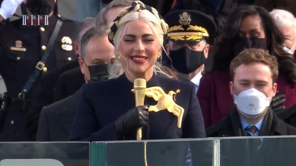 Lady gaga singing at biden inauguration, Funny Fake history photos, r fakehistoryporn, facts about history that are not true, false textbook photos, historical pics with funny captions, lol, jokes, old photos with hilarious explanations, funny pics