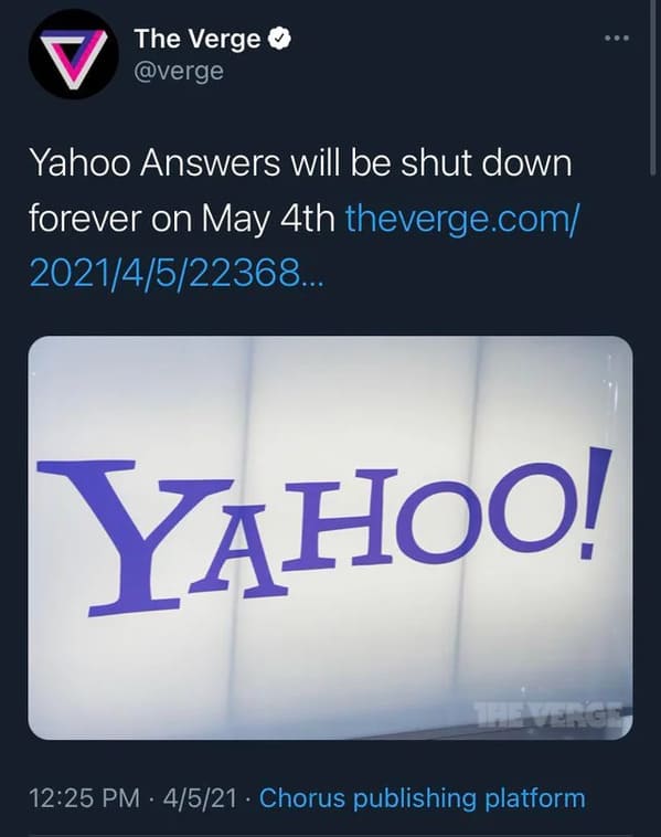 Tweet about Yahoo answers getting shut down, Funny Fake history photos, r fakehistoryporn, facts about history that are not true, false textbook photos, historical pics with funny captions, lol, jokes, old photos with hilarious explanations, funny pics