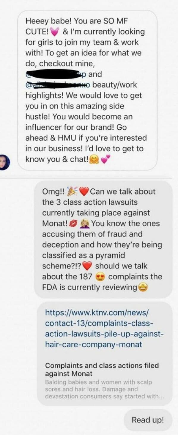 Funny multi-level marketing scheme revenge roast reddit thread, Reddit anti mlm, hilariously mean jokes about MLM, monat, Facebook scammers, stopping scams, pyramid schemes, Karens, huns