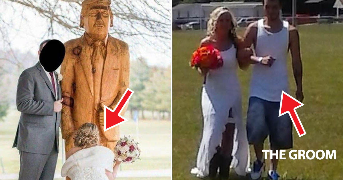 Who Said Weddings Had To Be Classy? (25 Wedding Fails) Who Said Weddings Had To Be Classy? (25 Wedding Fails)