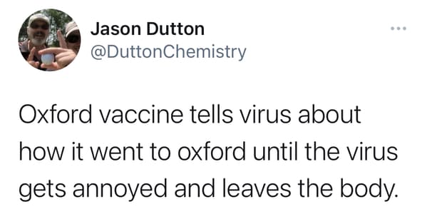 Greatest pandemic memes, funny tweets about COVID, coronavirus takes that held up, 2020 was a bad year, memes from quarantine, memes about getting the vaccine, vaccinate memes, hilarious jokes about the pandemic, twitter, lol