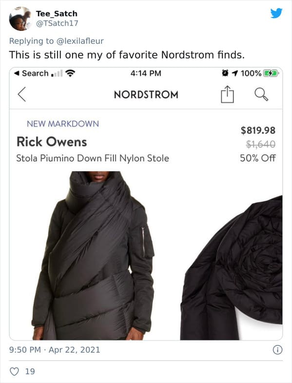 Ridiculous expensive items, Nordstroms, online shopping, pricey items for no reason, dumb rich people buying dumb stuff, things available to buy online that are too expensive to be real, tweets about Nordstrom, funny pics