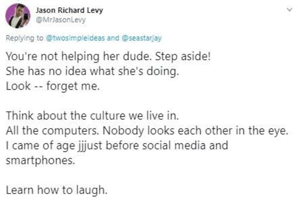 Dude roasted high iq tweets, man tries to save lonely woman and fails, cringe tweets, bad guys, nice guys, trying to hit on people on twitter, rejected