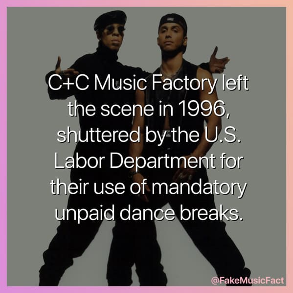 Fake Music Facts Instagram, funny memes about bands, fake history, fake music history, hilarious memes, fakemusicfact, instagram, comedy, lol, jokes, memes, musicians