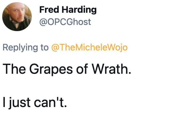 Favorite book red flag viral twitter thread, tweets about favorite novels, books that are red flags, novels, reading, dating, single, people who judge other people’s taste in literature, viral tweet