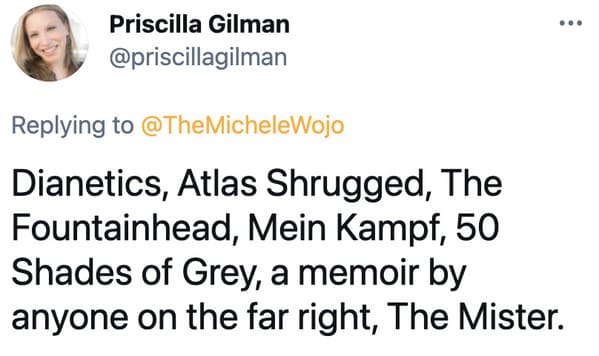 Favorite book red flag viral twitter thread, tweets about favorite novels, books that are red flags, novels, reading, dating, single, people who judge other people’s taste in literature, viral tweet