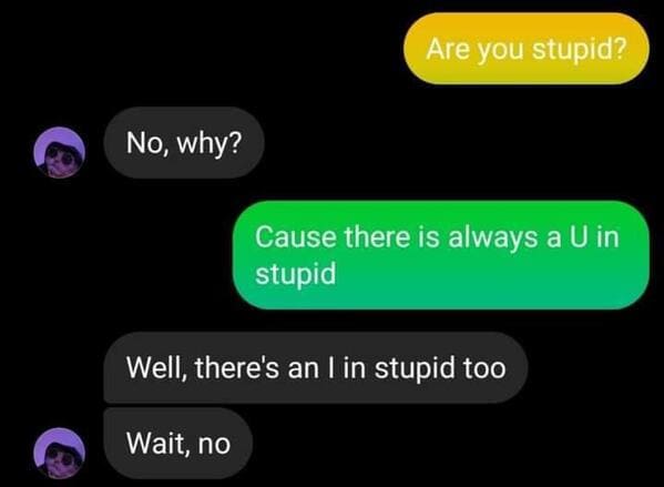 Funny self own texts, people roast themselves over text messages, mean texts, funny text exchange, reddit, suicidebywords