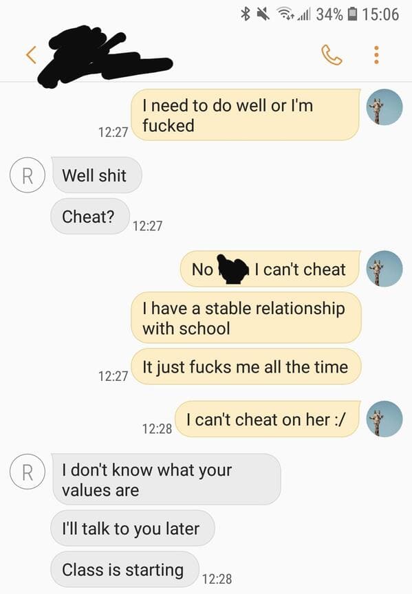 Funny self own texts, people roast themselves over text messages, mean texts, funny text exchange, reddit, suicidebywords