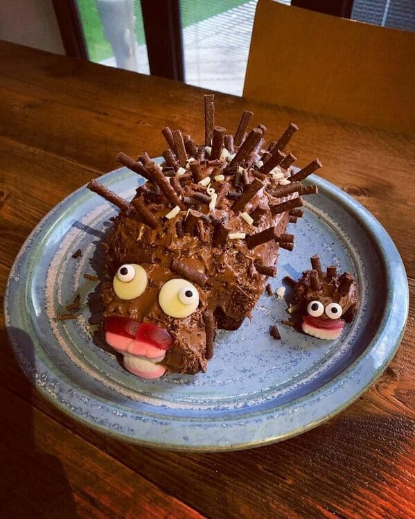 Hedgehog cake fails, nailed it, cakes with threatening auras, funny pictures of terrible bakers, funny meme, cakes, baking, lol