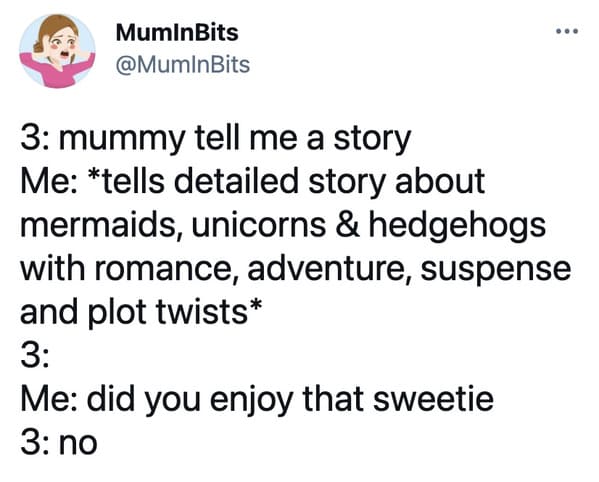 Parents humbled by kids, parenting tweets, twitter parents talk about the times their kids owned them, insults from toddlers, funny tweets about parenting, lol