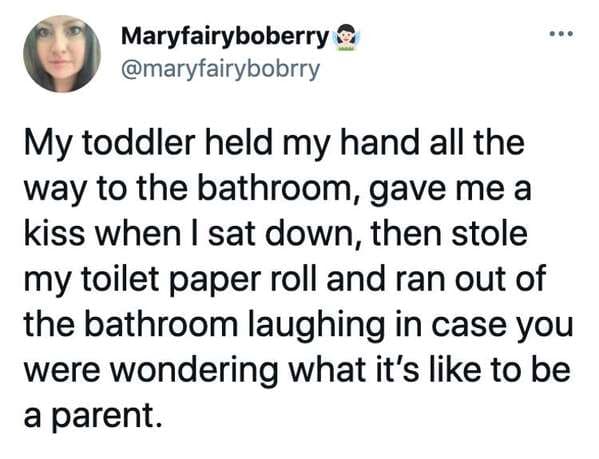 Parents humbled by kids, parenting tweets, twitter parents talk about the times their kids owned them, insults from toddlers, funny tweets about parenting, lol