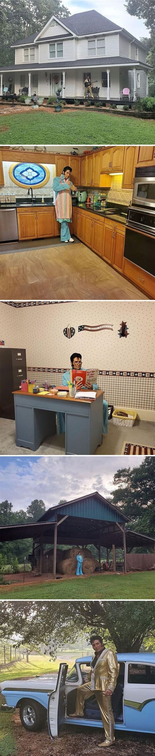 elvis in every photto, Zillow gone wild, weird and funny real estate listings, real estate agents who did extra, lol, funny pics of houses, ridiculous houses to buy, zillowgonewild, instagram, humor, funny pics