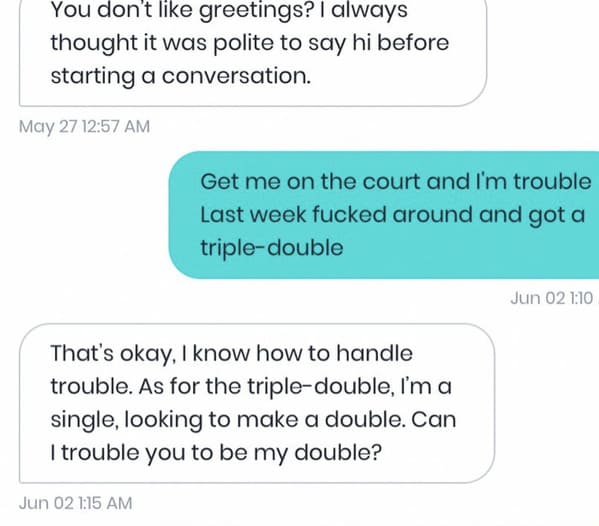 Comedian trolls men online in dating apps, Adrienne Iapalucci, dark things said on dating app, tinder trolls, OKstupid143, Instagram comedy, lol, funny screenshots of tinder convos, text conversations, hilarious trolling of men, stupid men on dating apps, funny, jokes, comedy