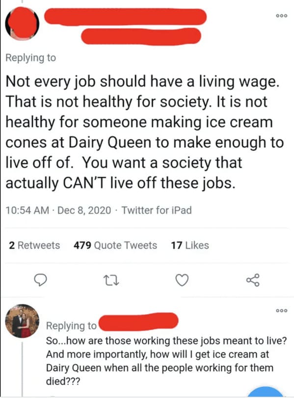 Bad arguments about increasing the minimum wage, confidently incorrect, dumb statements about wage increases, capitalism, poverty, socialism, lol