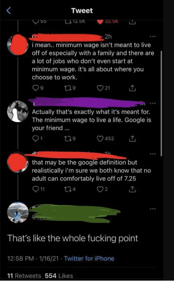 Bad arguments about increasing the minimum wage, confidently incorrect, dumb statements about wage increases, capitalism, poverty, socialism, lol