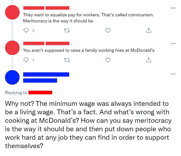 Bad arguments about increasing the minimum wage, confidently incorrect, dumb statements about wage increases, capitalism, poverty, socialism, lol