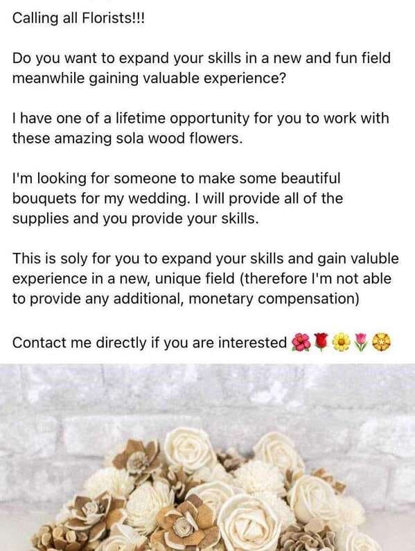 Entitled brides, stories about bridezillas, clients from hell, reddit, r choosing beggars, asking for stuff for free, for the exposure, weddings, marriage, nightmares