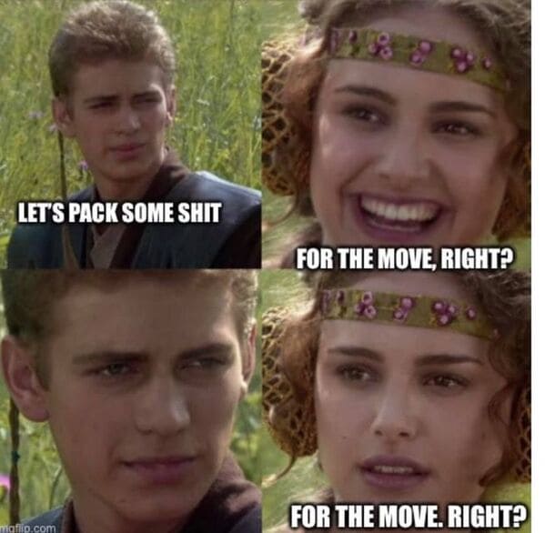 Funny for the better right Star Wars memes, the Anakin and padme meme, funny prequel memes, Star Wars jokes, lol, hilarious dark memes